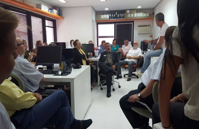 A dinâmica de grupo para a vaga Estagiário com experiência/DVM