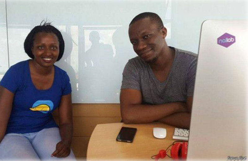 O empresário Sam Gichuru que deu a viagem a Seve 