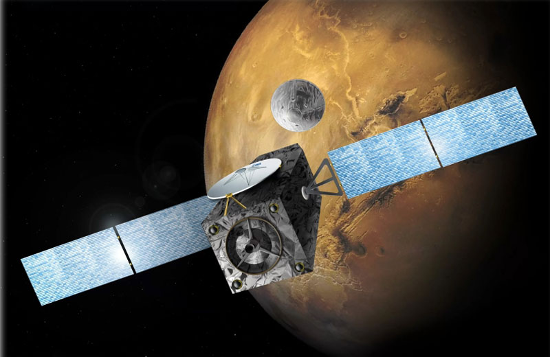 Exoras 2016 Liberará módulo de testes de pouso e uma sonda em Marte /Foto: divulgação|EXOMARS 2016 LIBERARÁ UM MÓDULO DE TESTES DE POUSO E UMA SONDA NA ÓRBITA DE MARTE (FOTO: DIVULGAÇÃO)