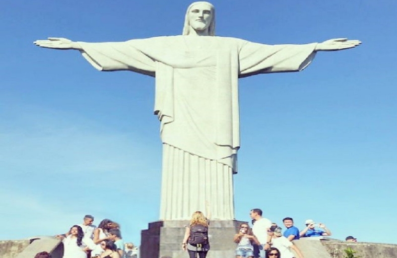 CRISTO REDENTOR (FOTO: ARQUIVO PESSOAL/MEGAN SULLIVAN)