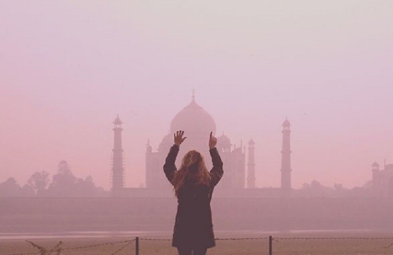 TAJ MAHAL (FOTO: ARQUIVO PESSOAL/MEGAN SULLIVAN)