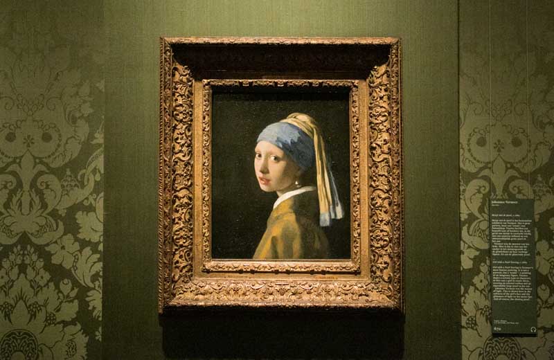 Johannes Vermeer, Moça com brinco de pérola, 1665 
