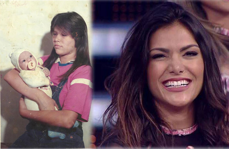 Fotos: arquivo pessoal e TV Globo