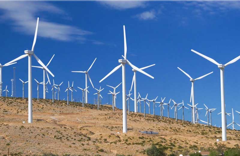 Usinas eólicas no RS (Foto: Divulgação/ABEEólica