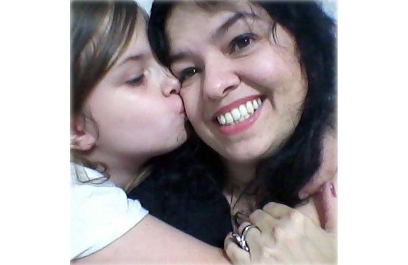 Samara e a filha - Foto: arquivo pessoal