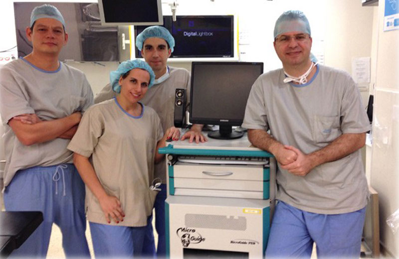 William Conterias, Raquel Martínez, Miguel San Martin e Erich Fonoff - Foto: Erich Fonoff / Arquivo Pessoal