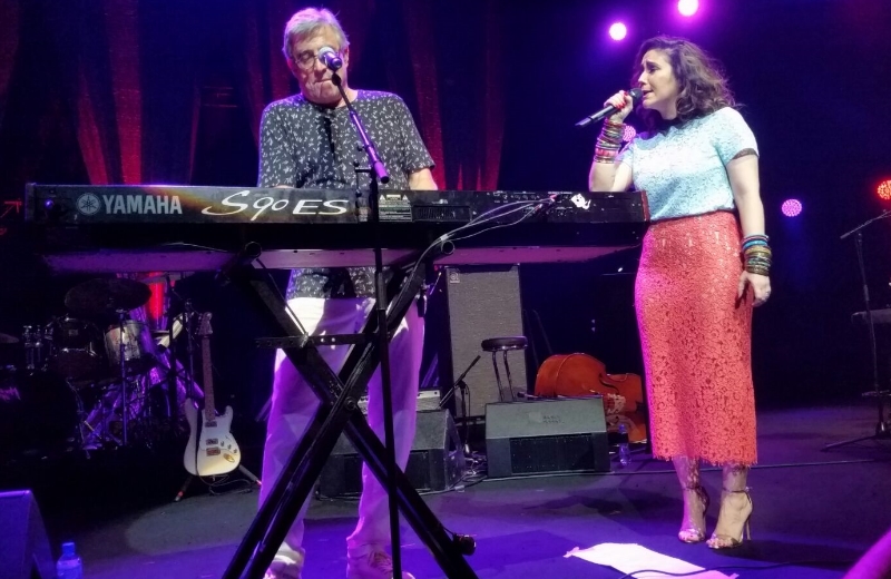 Maria Rita & Ivan Lins/Foto: Artistas brasileiros reunidos em Montreux/Foto: Francisco André