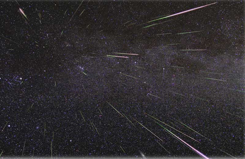 Perseidas 2009 - Foto: NASA / JPL