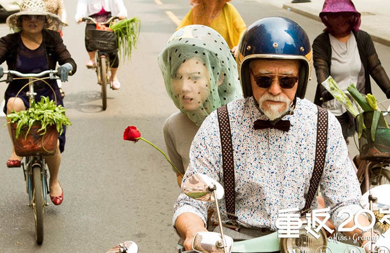 Wang em ação num dos filmes