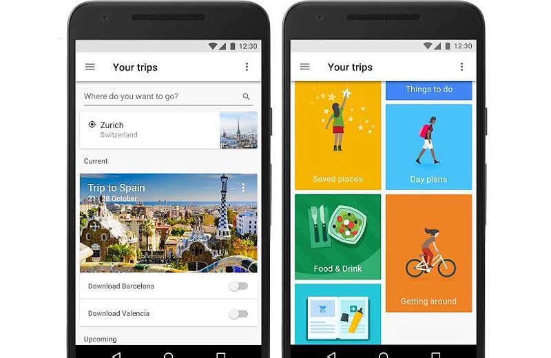 Fotos: reprodução / Google Trips