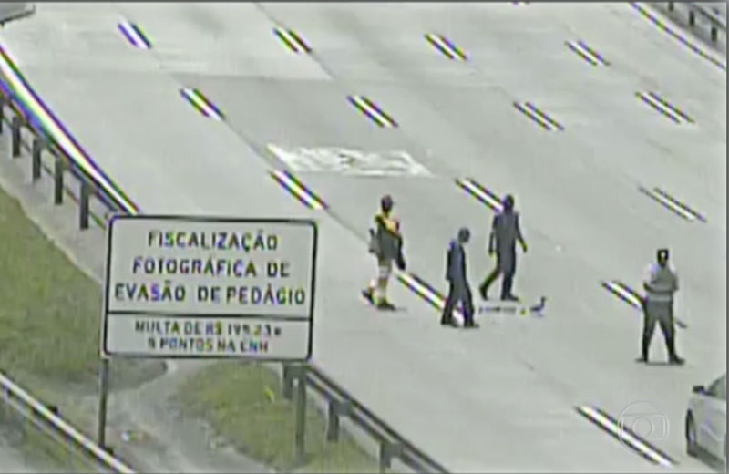 Imagens CCR Via Oeste / TV Globo