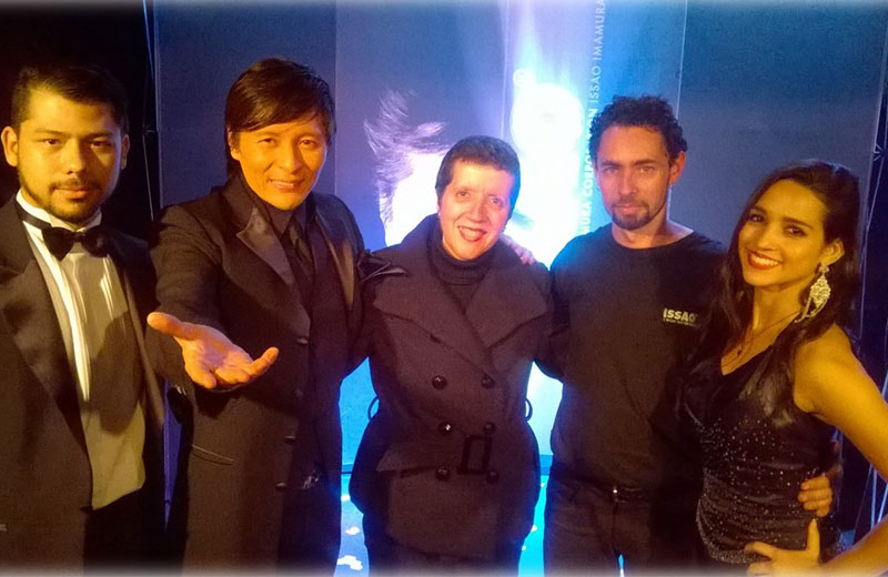 Lygia Losinski ao centro - Foto: arquivo pessoal|