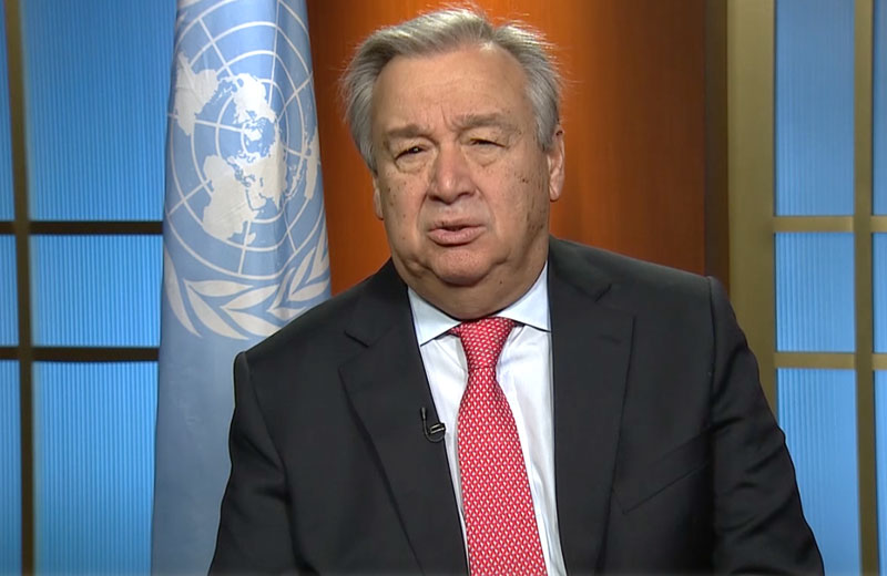 António Guterres - Foto: reprodução / ONU|