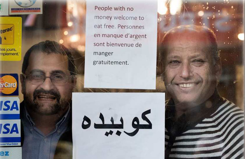 Yahya Hashemi e Ala Amiry - Foto: Allen Mcinnis / Montreal Gazette|