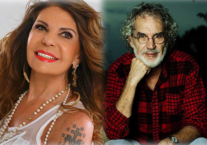 Elba e Renato Teixeira - Fotos: divulgação