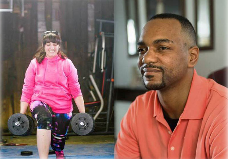 Rebekah e Chris Moore - Fotos: University of Pittsburgh Medical Center / Arquivo pessoal|