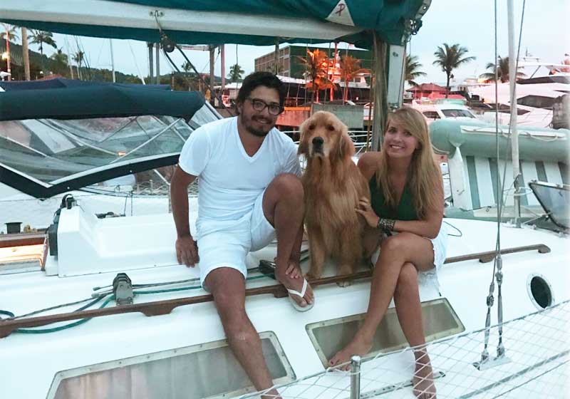 Beto e Google e Thaís - Foto: arquivo pessoal||