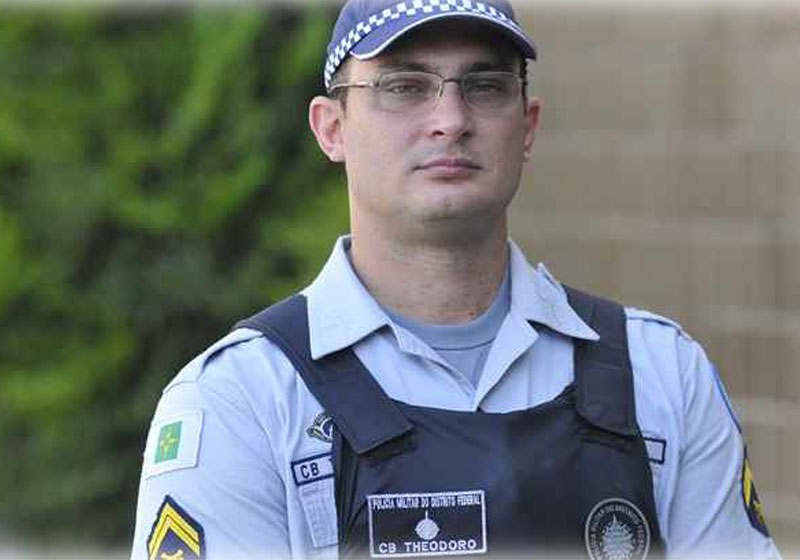 Cabo PM Heitor Theodoro - Foto: reprodução - Minervino Jr/ CB /DAPress