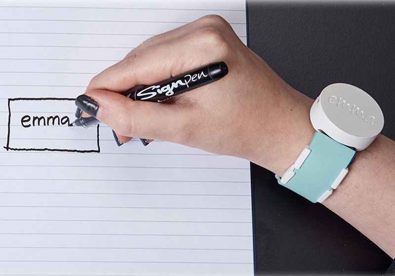 Foto: reprodução / Microsoft|Escrever sem e com o relógio: Foto: divulgação Microsoft||