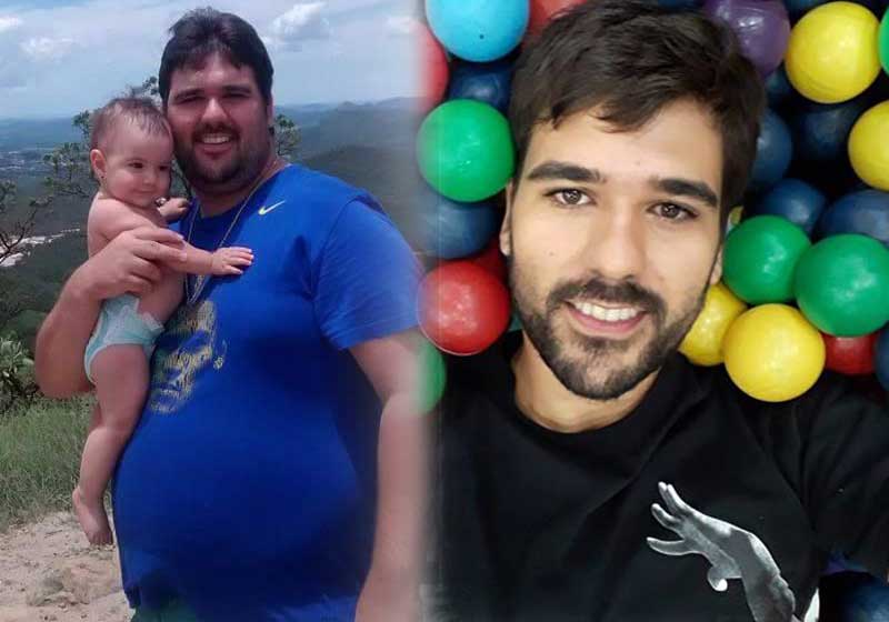 Rafael 2015 e 2017 - Fotos: arquivo pessoal|