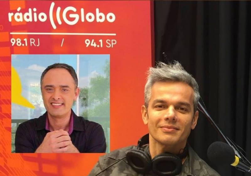 Rinaldo de Oliveira e Otaviano Costa - Foto montagem: divulgação Rádio Globo e SNB