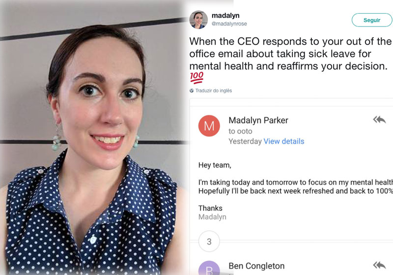 Madalyn Parker - Foto: reprodução / Twitter