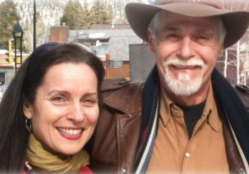 Margot e Glen - Foto: arquivo pessoal|