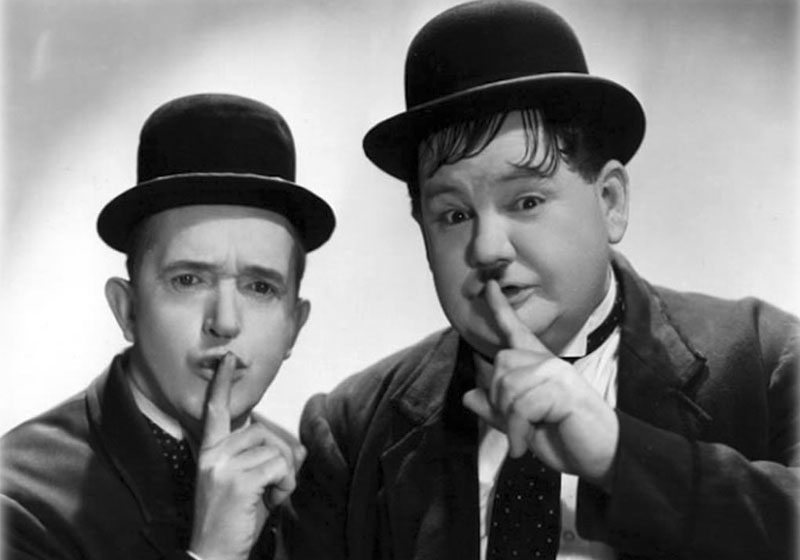 Stan Laurel e Oliver Hardy - O Gordo e o Magro - Foto: reprodução|Foto: Pixabay|