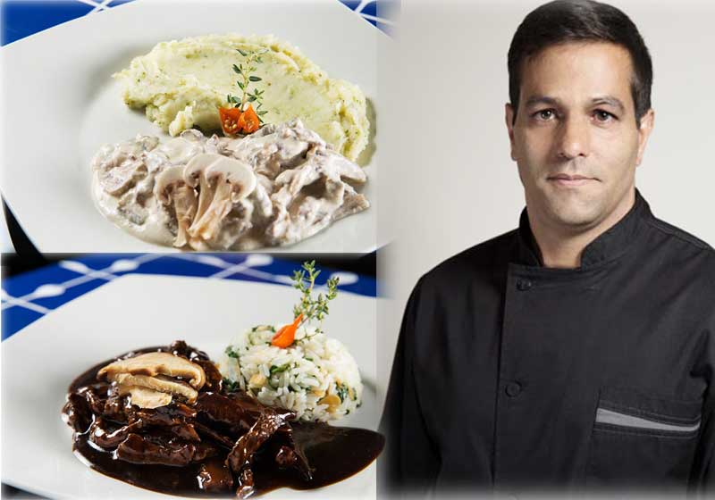 Pratos do Chef Marcello Lopes - Fotos: reprodução / ChefsNaRua|