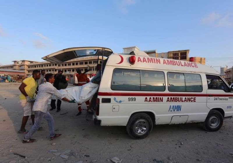 Foto: AAMIN Ambulance|||Enfermeiros da equipe móvel de saúde do Crescente Vermelho Foto: CICV