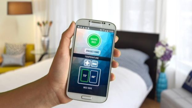 Controla pelo celular - Foto: Smartduvet