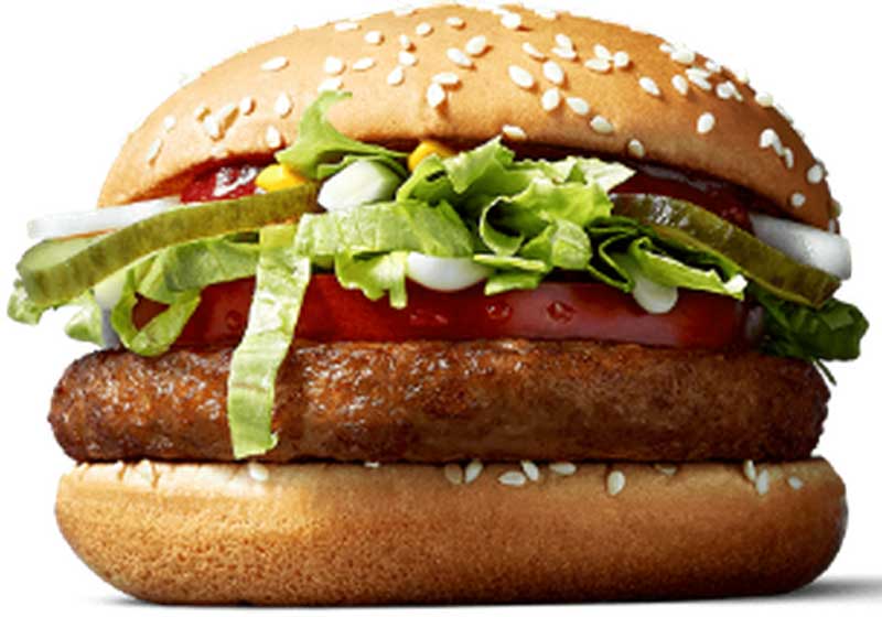 Mc Vegan vendido na Finlândia - Foto: divulgação