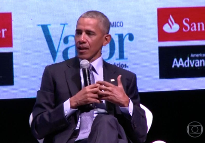 Barack Obama - Foto: reprodução / TVGlobo