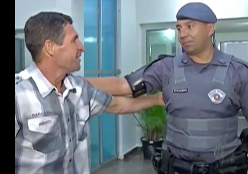 Marcos e Douglas - Foto: reprodução / TV Diário/Mogi