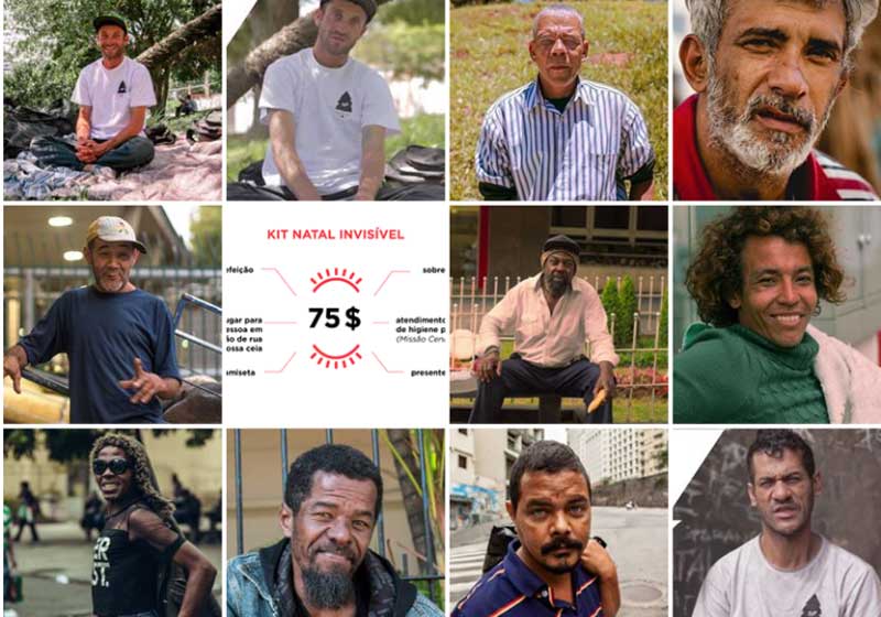 Foto: reprodução / Facebook / Natal Invisivel|