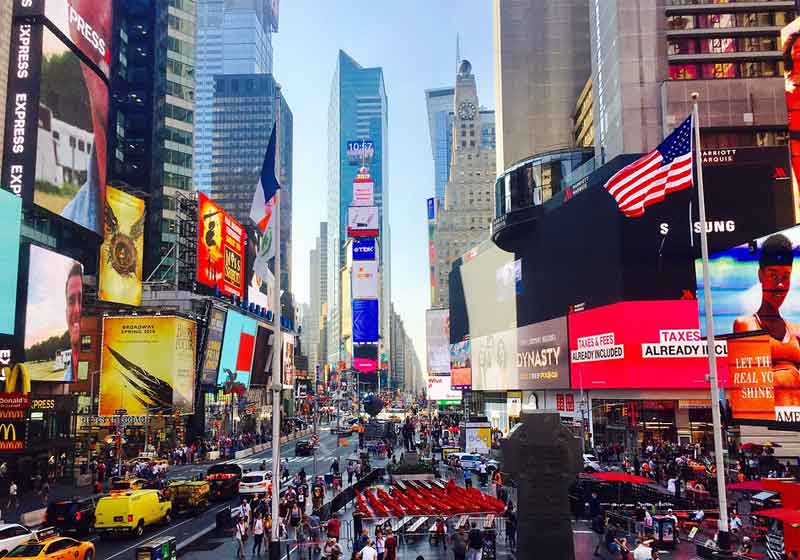 Times Square - Nova York - Foto: Pixabay
