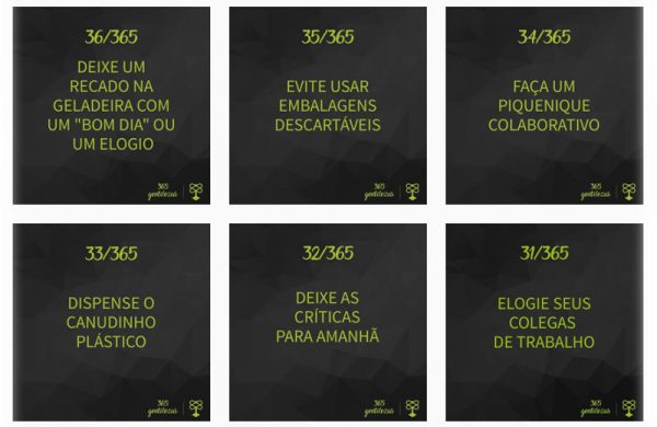 Foto: reprodução / 365 Gentilezas