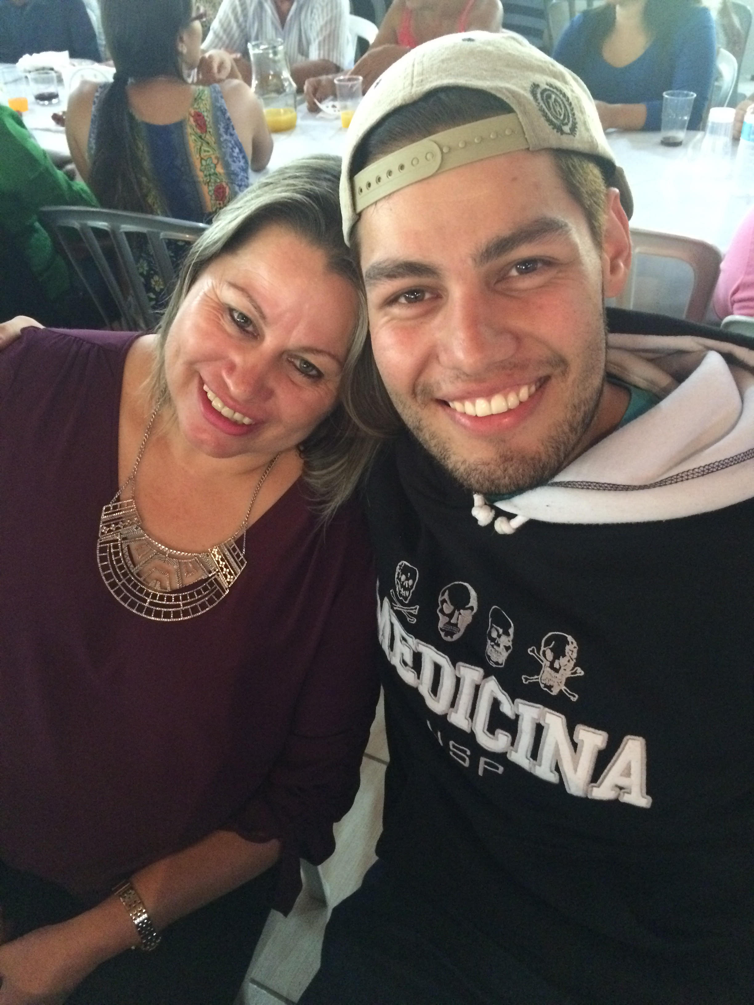 João Batista e a mãe, Rosemeire Aparecida - Foto: arquivo pessoal