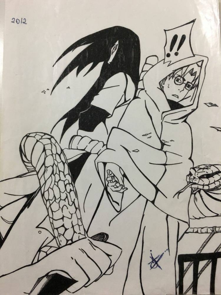 Desenho de Ítalo Oliveira - arquivo pessoal