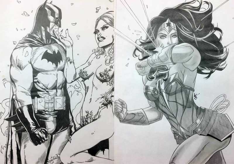 Desenhos de Ítalo Oliveira - Fotos: arquivo pessoal||||||