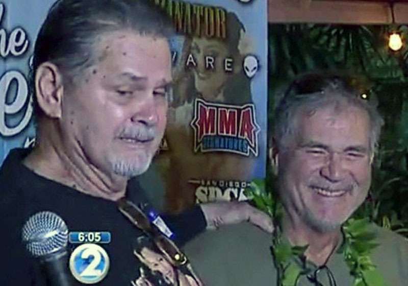 lan Robinson e Walter Macfarlane - Foto: reprodução / KHON2|lan Robinson e Walter Macfarlane - Foto: reprodução / KHON2