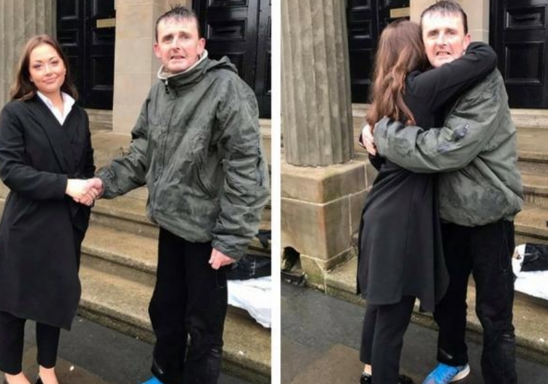 James e Alyshia Foto: John McMonagle