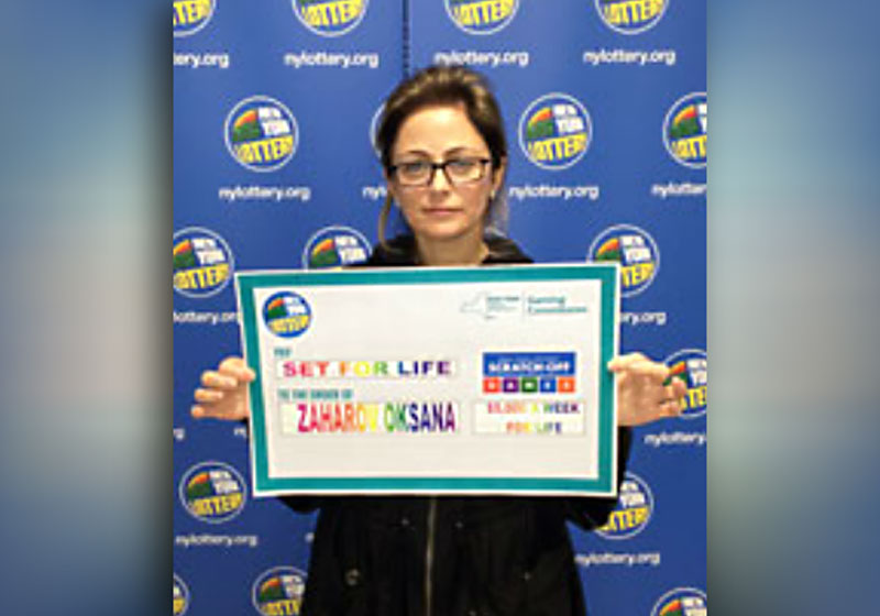 Oksana Zaharov - Foto: New York Lottery