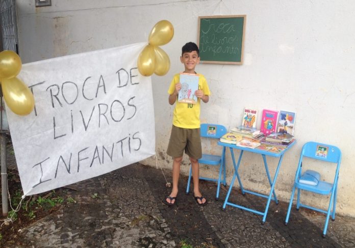 menino_feiralivros Foto: Reprodução Tribuna de Jundiaí