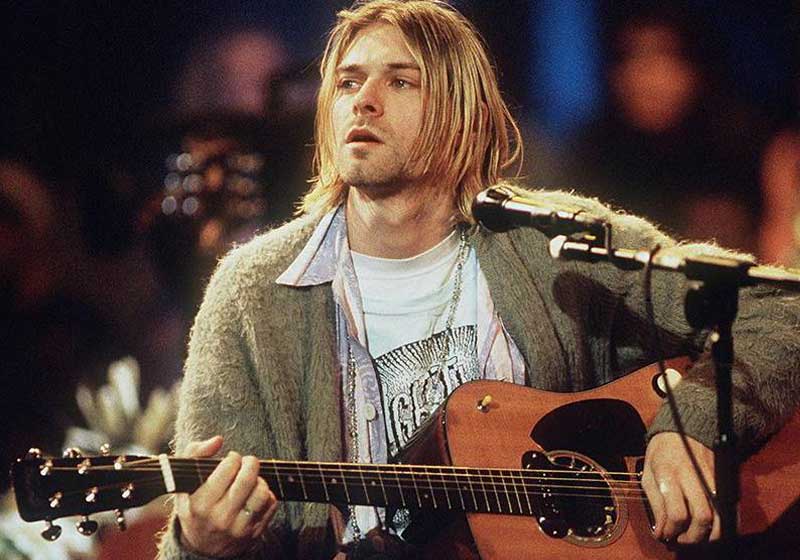Kurt Cobain no Acustivo MTV 1993 - Foto: Frank Micelotta/Getty Images