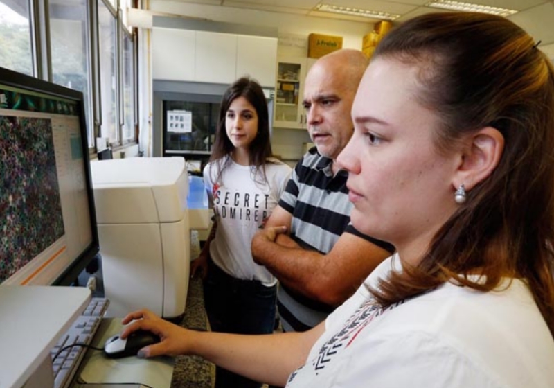 Os pesquisadores Rafaela Boneto