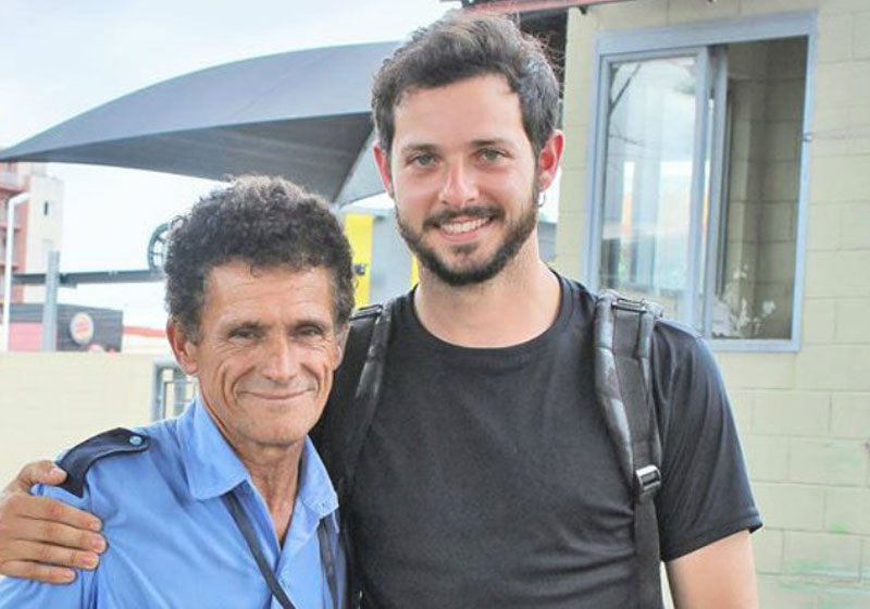 Vianei e Gustavo - Foto: Gustavo Moreto/arquivo pessoal|