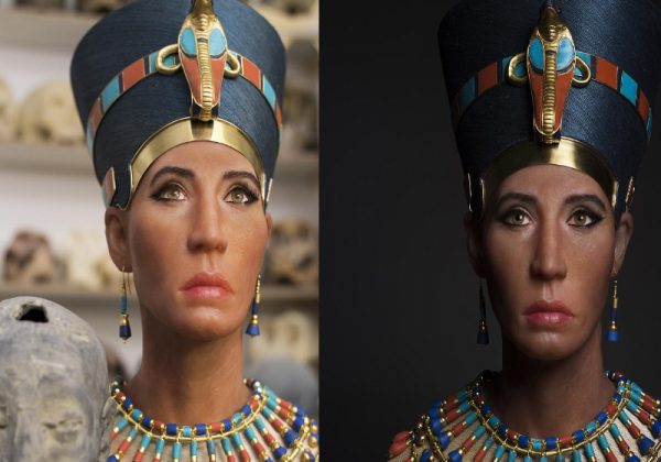 Nefertiti recriada em 3D