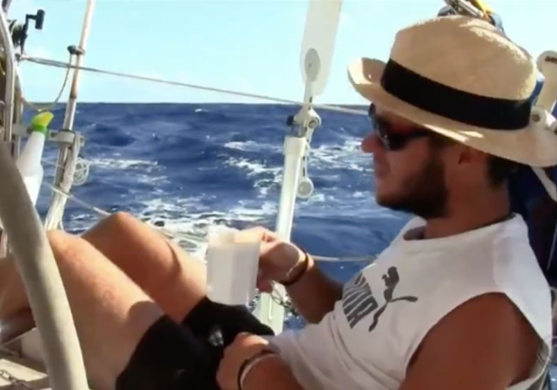 Velejador Martin Finkbeiner  - Foto: reprodução / RBS