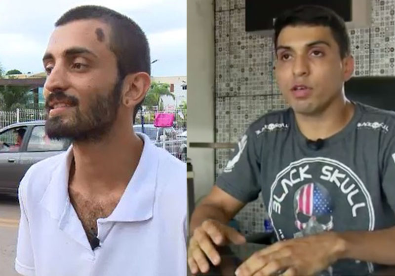 Júlio e Elielton - Fotos: reprodução / Rede Amazônica Acre